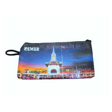 Kemer Themed Turkish Woven Wallet 183x97x8 mm - Thumbnail