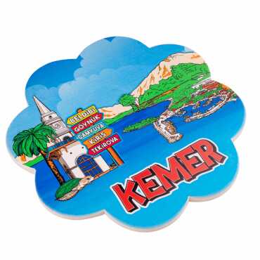 Kemer Themed UV Daisy Traditional Trivet 185 mm - 2