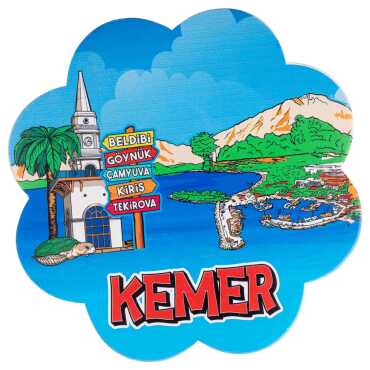 Kemer Themed UV Daisy Traditional Trivet 185 mm - 1