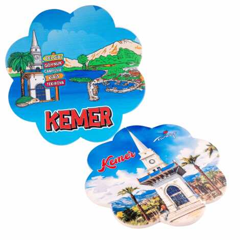 Kemer Themed UV Daisy Traditional Trivet 185 mm - 3