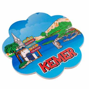 Kemer Themed UV Daisy Traditional Trivet 185 mm - 6