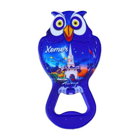 Kemer Themed UV Printed Owl Bottle Opener - 1