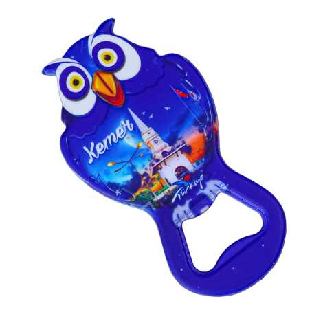 Kemer Themed UV Printed Owl Bottle Opener - 6