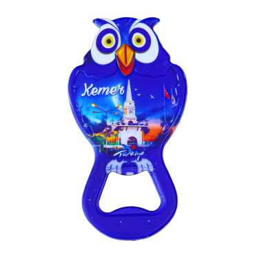 Kemer Themed UV Printed Owl Bottle Opener - 3