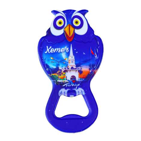 Kemer Themed UV Printed Owl Bottle Opener - 3
