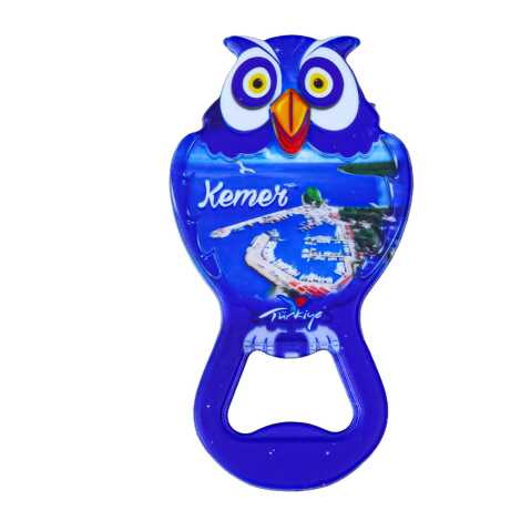 Kemer Themed UV Printed Owl Bottle Opener - 4