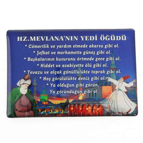 Toptan Konya Temalı Myros Dikdörtgen Magnet 80x55 cm