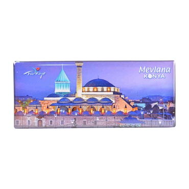 Toptan Konya Temalı Myros Panaromik Magnet 120x50 mm - Thumbnail