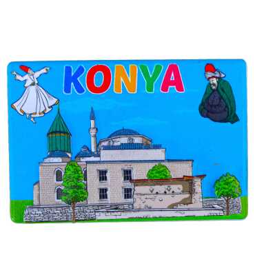 Konya Themed Myros Local Polyester Refrigerator Magnet - 11