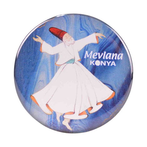 Toptan Konya Temalı Myros Yuvarlak Magnet 67 mm