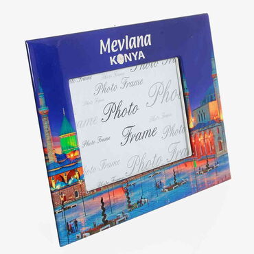 Konya Themed Epoxy Photo Frame Travel Souvenir 15x20 Cm - Thumbnail