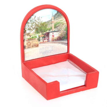 Konya Themed Polyester Note Holder - Thumbnail