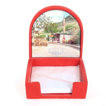 Konya Themed Polyester Note Holder - Thumbnail