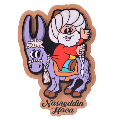 Konya Themed Wooden Customised 2D Souvenir Fridge Magnet - 1