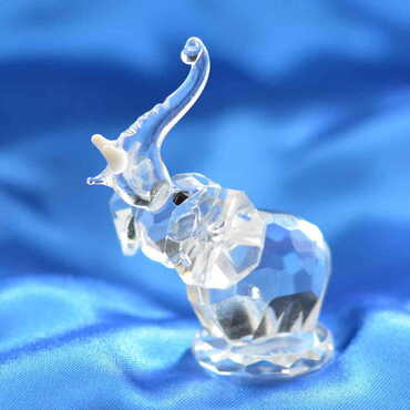 Crystal African Elephant Figurine No. 2 - Standart - 3