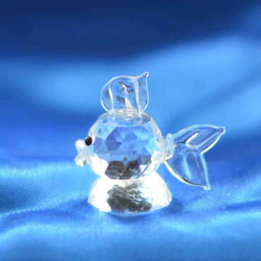 Crystal Fish Figurine