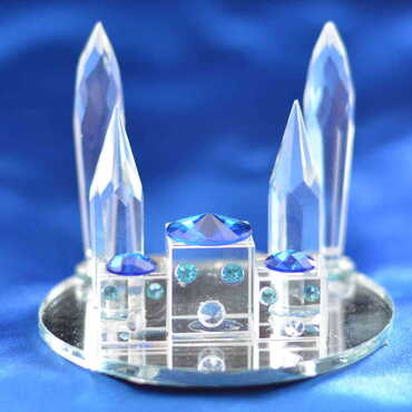 Crystal Mosque Figurine