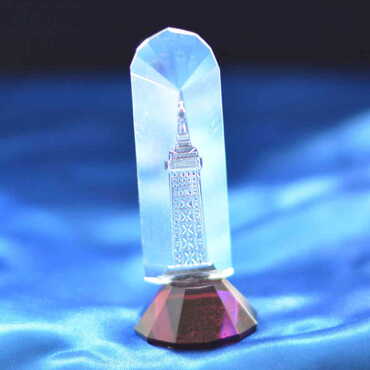 Crystal Eiffel Tower Figurine