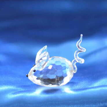 Crystal Mouse Figurine No. 1