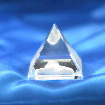 Crystal Pyramid Figurine