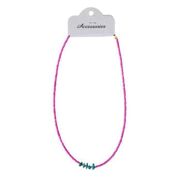 Sand Bead Necklace - Standart - 4