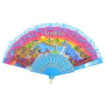 Kusadasi Region Themed Had Fan - 3