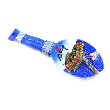 Kusadasi Polyester Spoon Magnet - Thumbnail