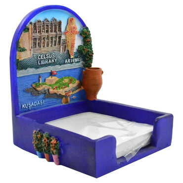 Kusadası Region Polyester Note Holder - Thumbnail