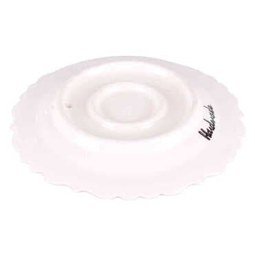 Kusadasi Themed Turkish Ceramic Plate With Epoxy 18 Cm - 3