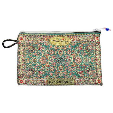 Toptan Kuşadası Temalı Dokuma Cüzdan 100x155 mm - 3