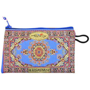 Toptan Kuşadası Temalı Dokuma Cüzdan 100x155 mm - 4