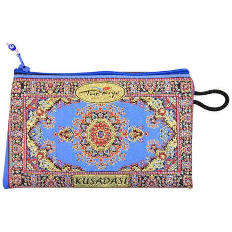 Toptan Kuşadası Temalı Dokuma Cüzdan 100x155 mm - 4
