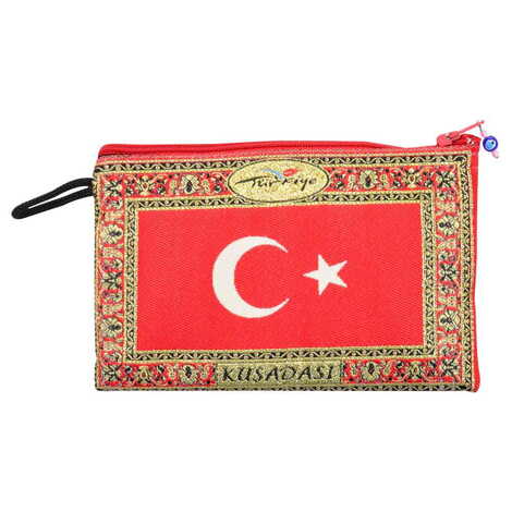 Toptan Kuşadası Temalı Dokuma Cüzdan 100x155 mm - 6