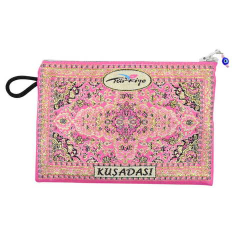 Toptan Kuşadası Temalı Dokuma Cüzdan 100x155 mm - 10