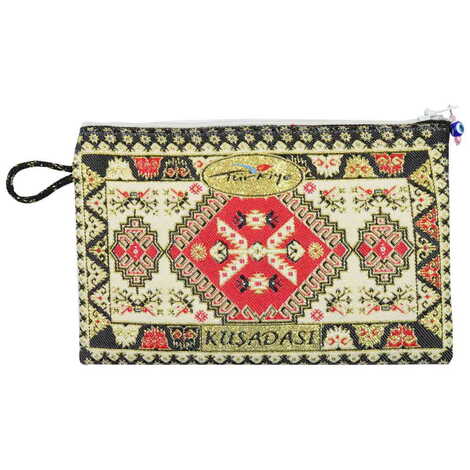 Toptan Kuşadası Temalı Dokuma Cüzdan 100x155 mm - 11