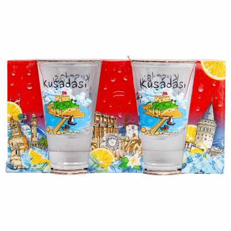 Toptan Kuşadası Temalı İkili Shot Bardak - 1