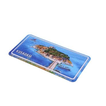 Kusadasi Themed Embossed Pvc Oppression Fridge Magnet - 13