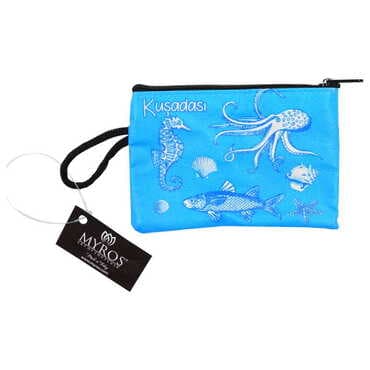 Kusadasi Themed Turkish Woven Wallet 215x155x8 mm - 5