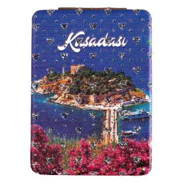 Kuşadası Temalı Myros Dikdörtgen Pu Ayna - 1