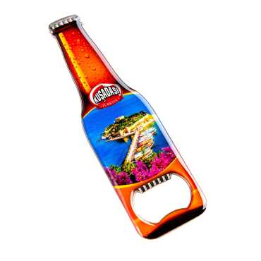 Kuşadası Temalı Myros Metal Bira Şişesi Açacak Magnet 130x39 mm - 5