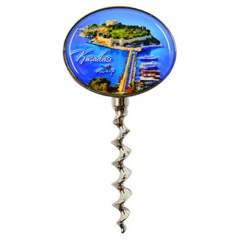 Toptan Kuşadası Temalı Myros Metal Tirbüşon - 1