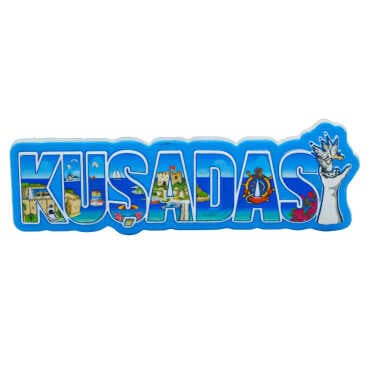 Kuşadası Themed Myros Local Polyester Refrigerator Magnet - 8