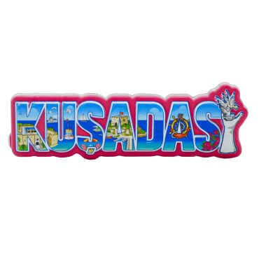 Kuşadası Themed Myros Local Polyester Refrigerator Magnet - 9