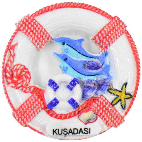 Toptan Kuşadası Temalı Polyester Uv Baskılı Magnet - 8