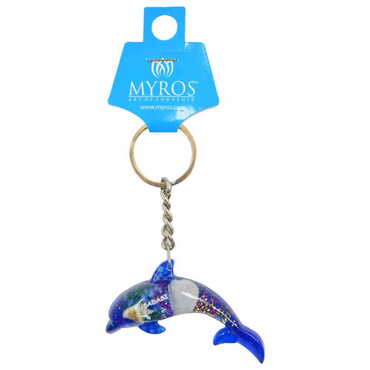 Myros - Kuşadası Temalı Şeffaf Polyester Anahtarlık