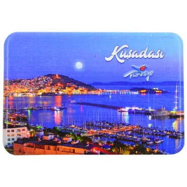 Toptan Kuşadası Temalı Uv Baskılı Magnet 80x50 mm - 4