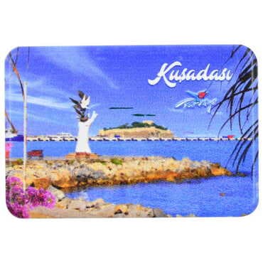 Toptan Kuşadası Temalı Uv Baskılı Magnet 80x50 mm - 8