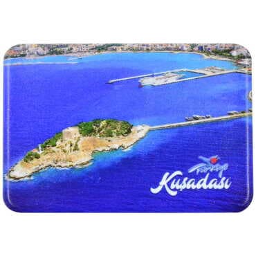 Toptan Kuşadası Temalı Uv Baskılı Magnet 80x50 mm - 11