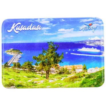 Toptan Kuşadası Temalı Uv Baskılı Magnet 80x50 mm - 14