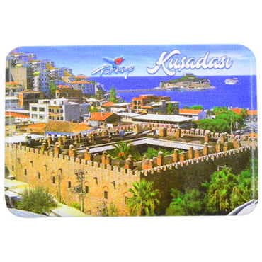 Toptan Kuşadası Temalı Uv Baskılı Magnet 80x50 mm - 15